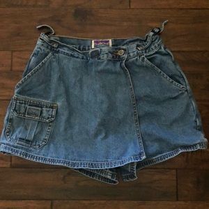 NorthCrest Vintage Jean Skort Size 6